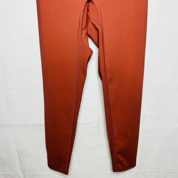 Gymshark Women's High-Waisted Elevate Leggings Rose Brown Sz M - Picture 3 of 10